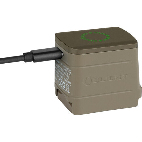 OLIGHT OSIGHT rødpunktsigte med rød 3 MOA dot og ladecover, Tan