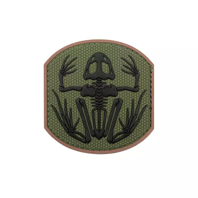 Frog Skeleton PVC Patch