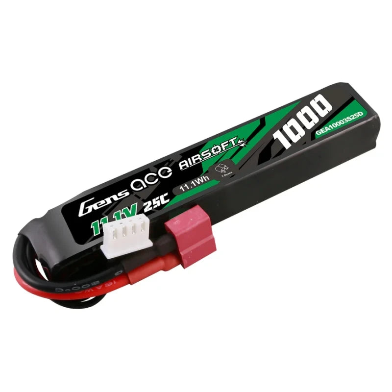Gens ACE 11,1V 1000mAh 25C LiPo - T-Dean