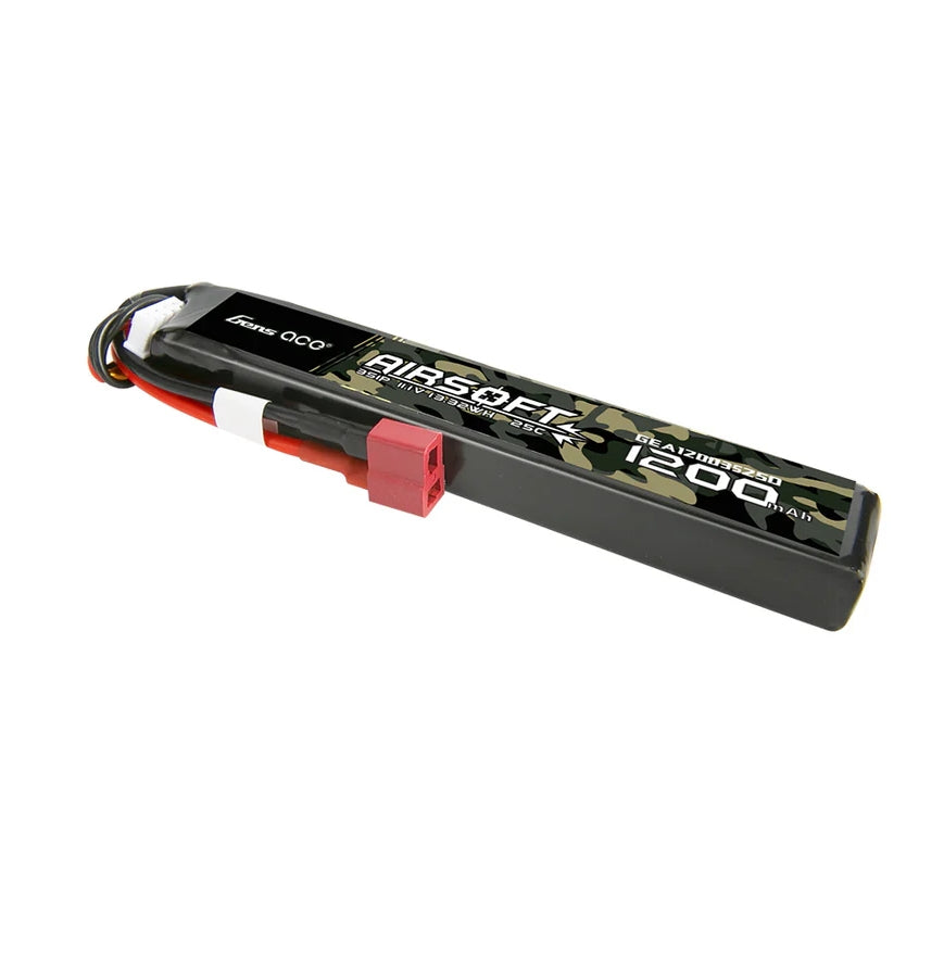 Gens ACE Li-Pol batteri 11,1V 1200mAh 25C, T-Dean, buffer stick