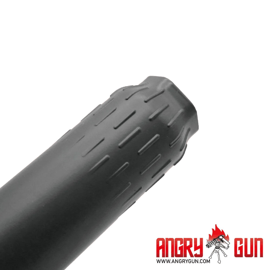 Angry Gun FLOW 556K lyddæmper i 3D-printet stål, 14 mm CCW