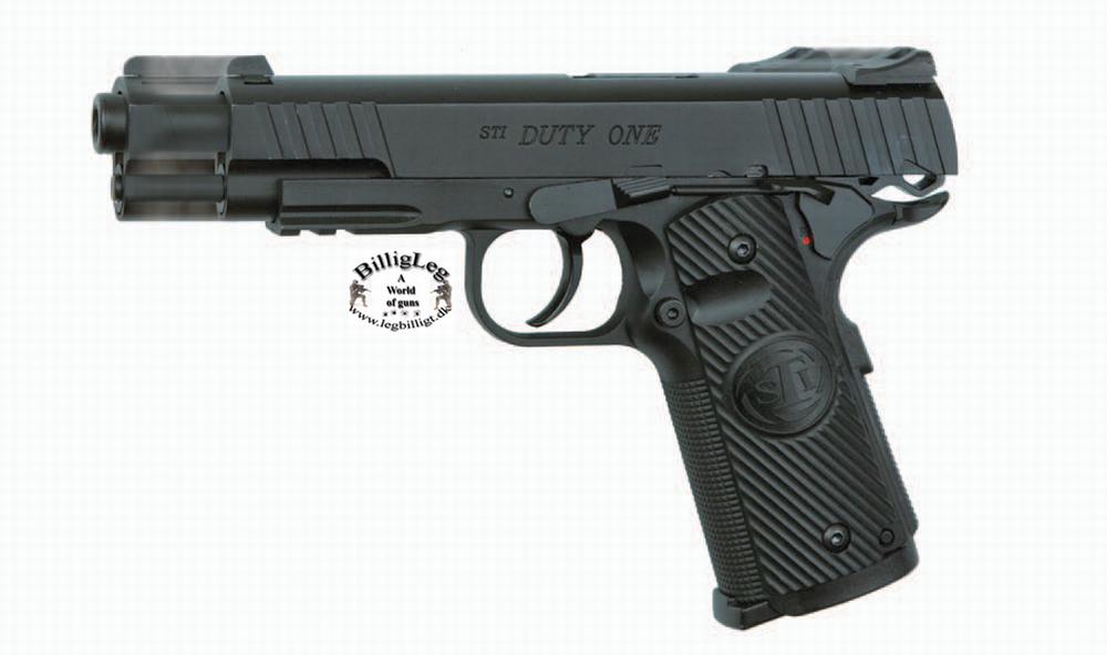 STI Duty One CO2 Blowback Pistol – Black ca. 1,3 J