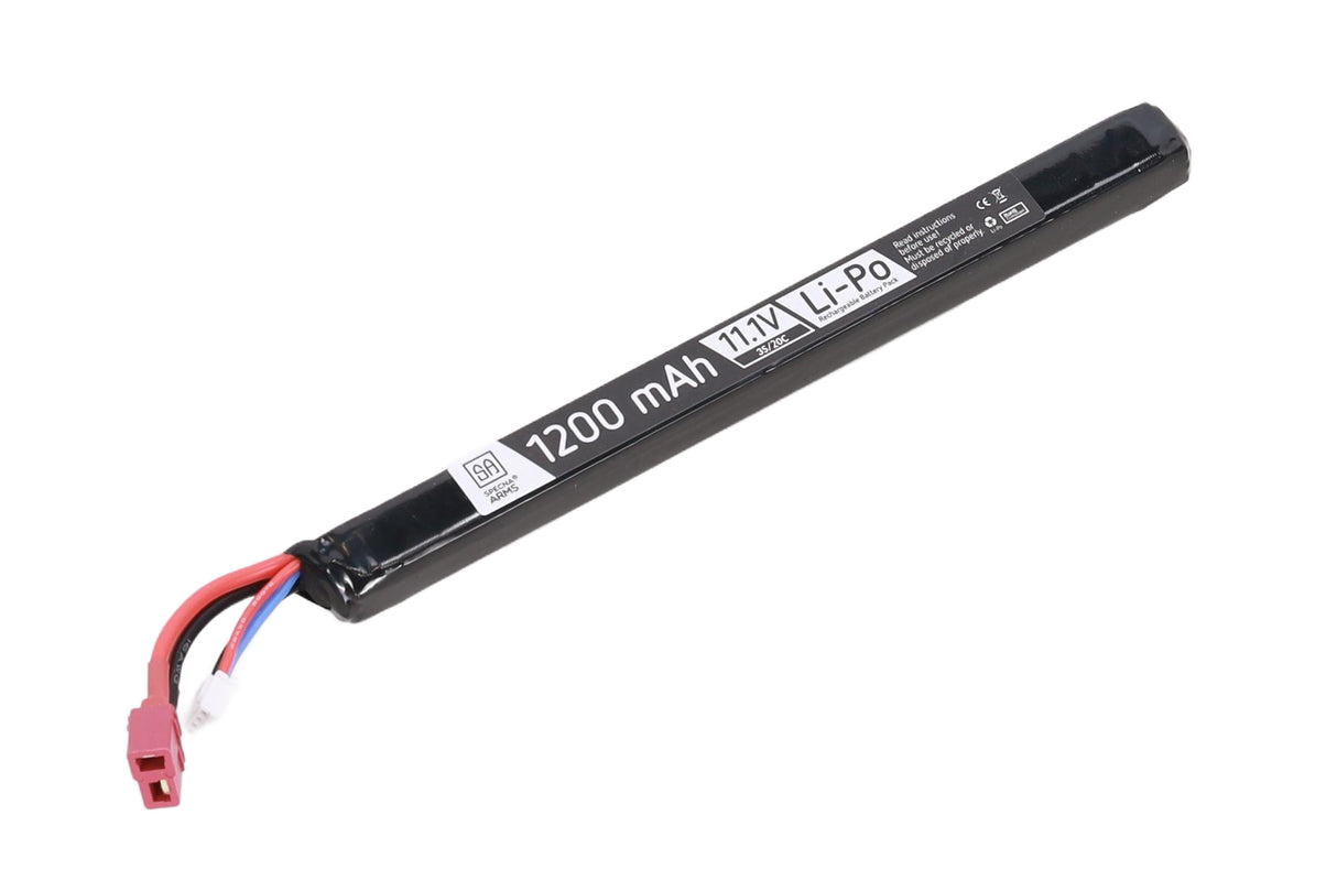 Specna Arms 11.1V 1200mAh 20/35C LiPo battery for the T-Connect AK replica magazine cover