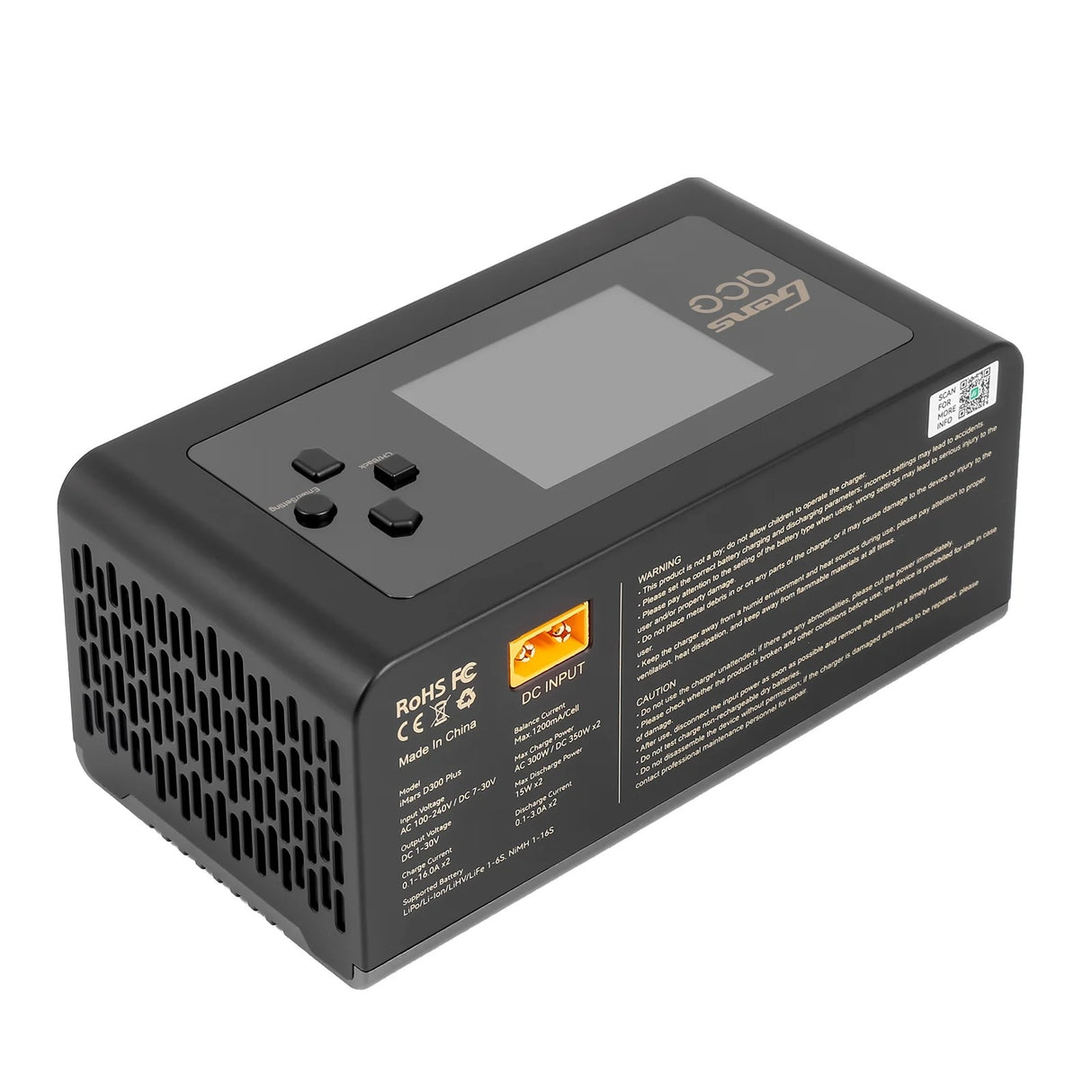 Gens ACE iMars D300 Plus AC / DC Smart Charger