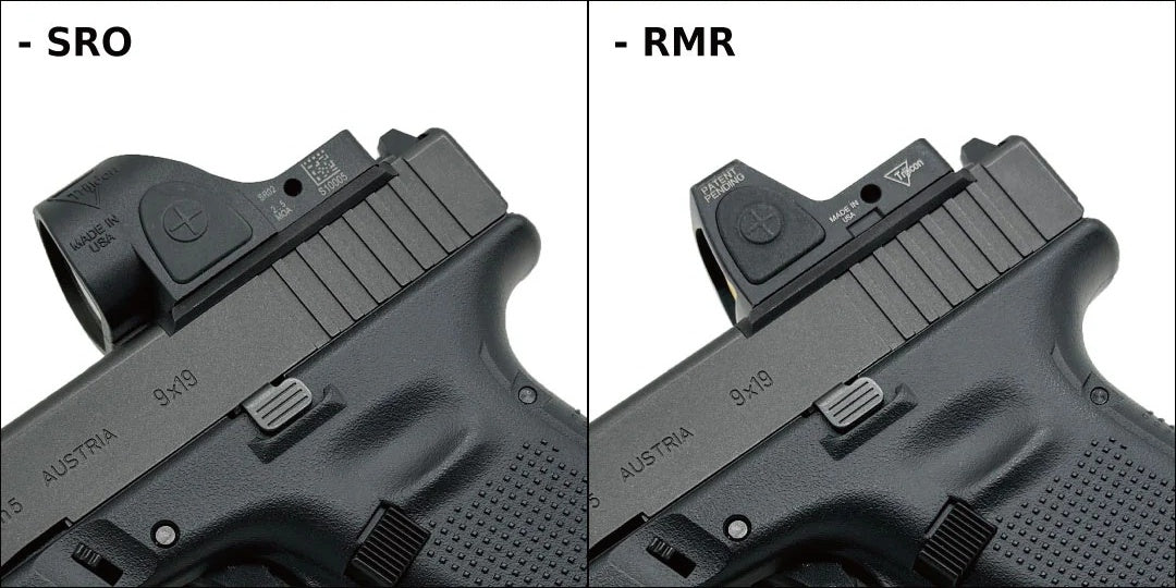 Angry Gun RMR / SRO OPF-G Red Dot Mount Plate for Marui G-Series 17 Gen5 MOS