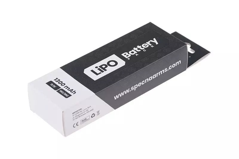 LiPo 11,1V 1300mAh 15/30C Batteri - Butterfly