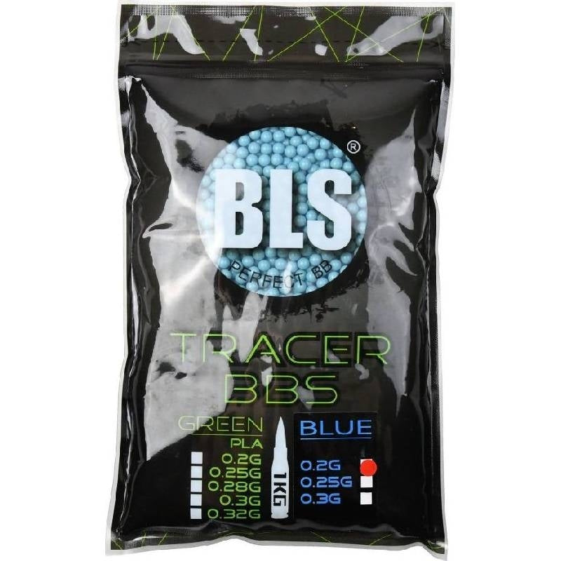 BLS TRACER Airsoft Pellets 0.20g, 5000 BBs (Bag)