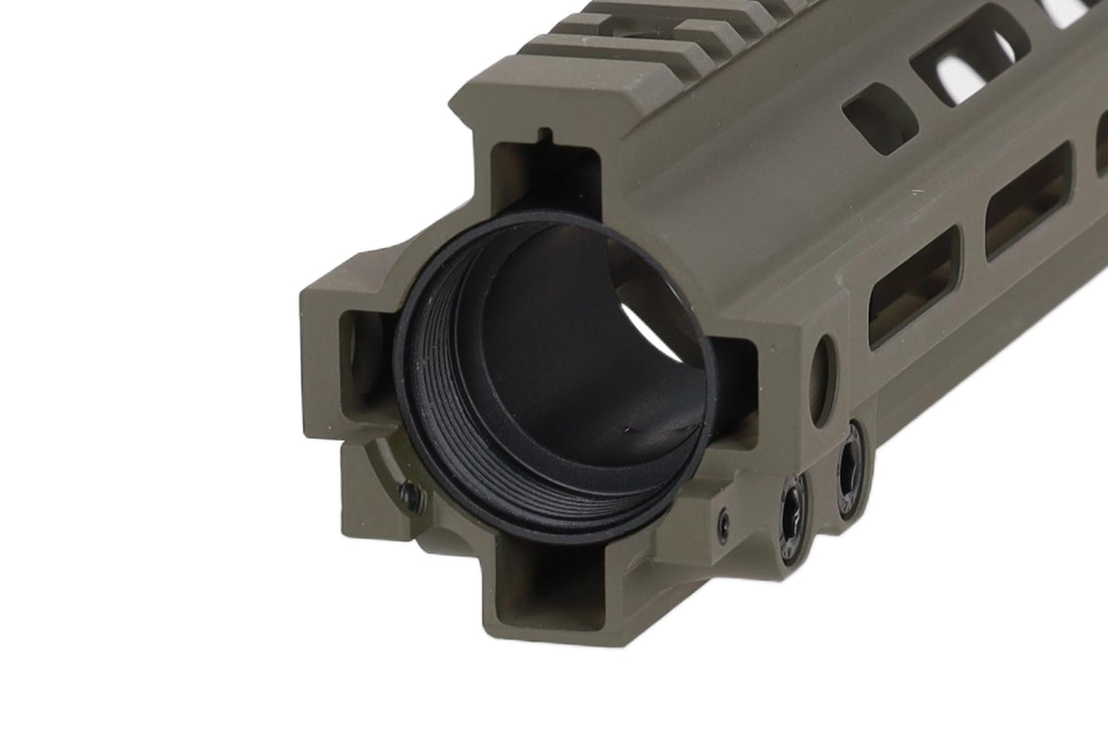 Specna Arms MK8-style M-LOK 9.5" mounting rail for M4/AR15 replicas - Olive