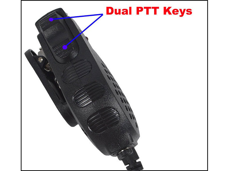 External dual microphone / speaker for Baofeng UV-82 radios, kenwood 2-pin