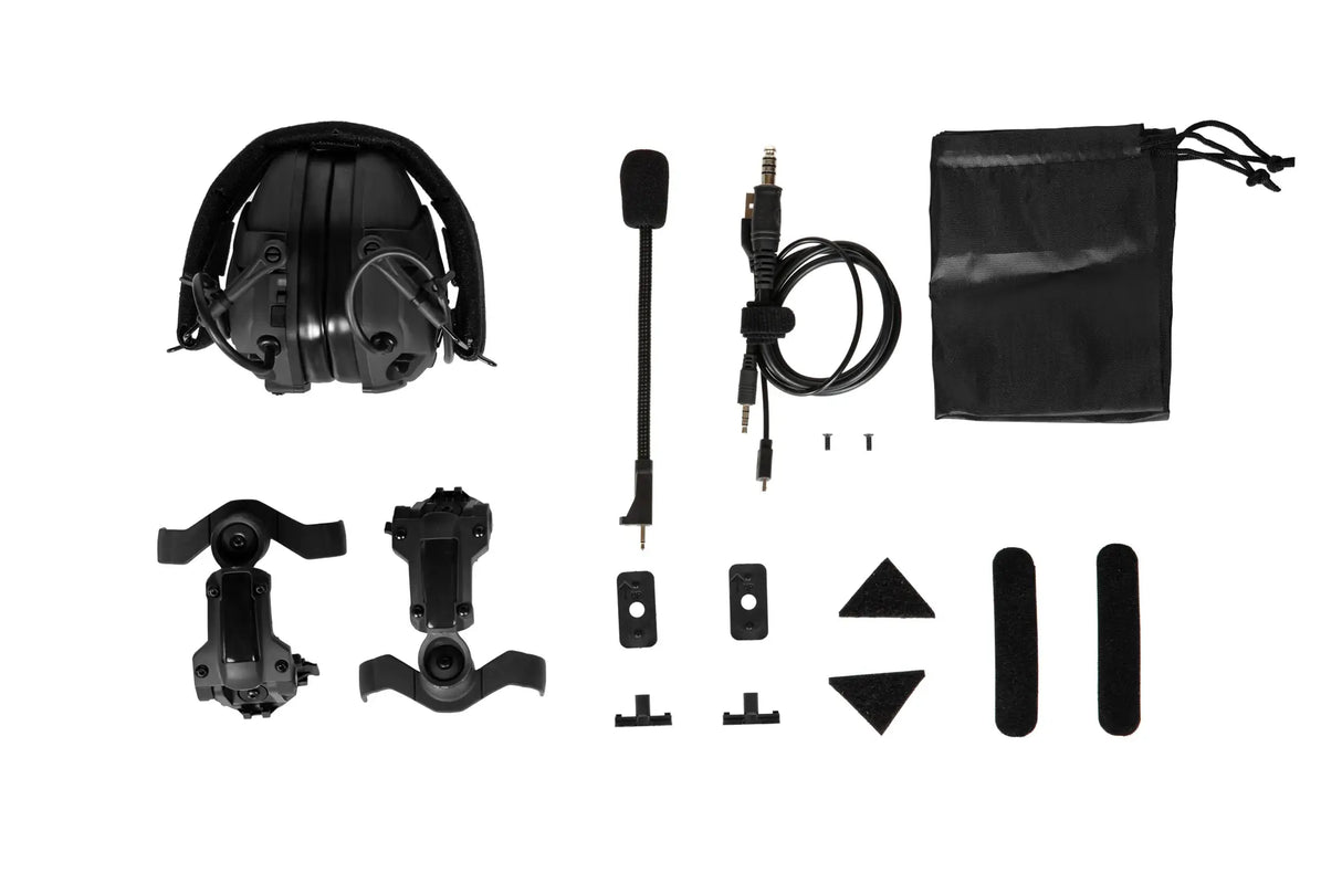 Tactical HD-16 Bluetooth Active Headset - Black
