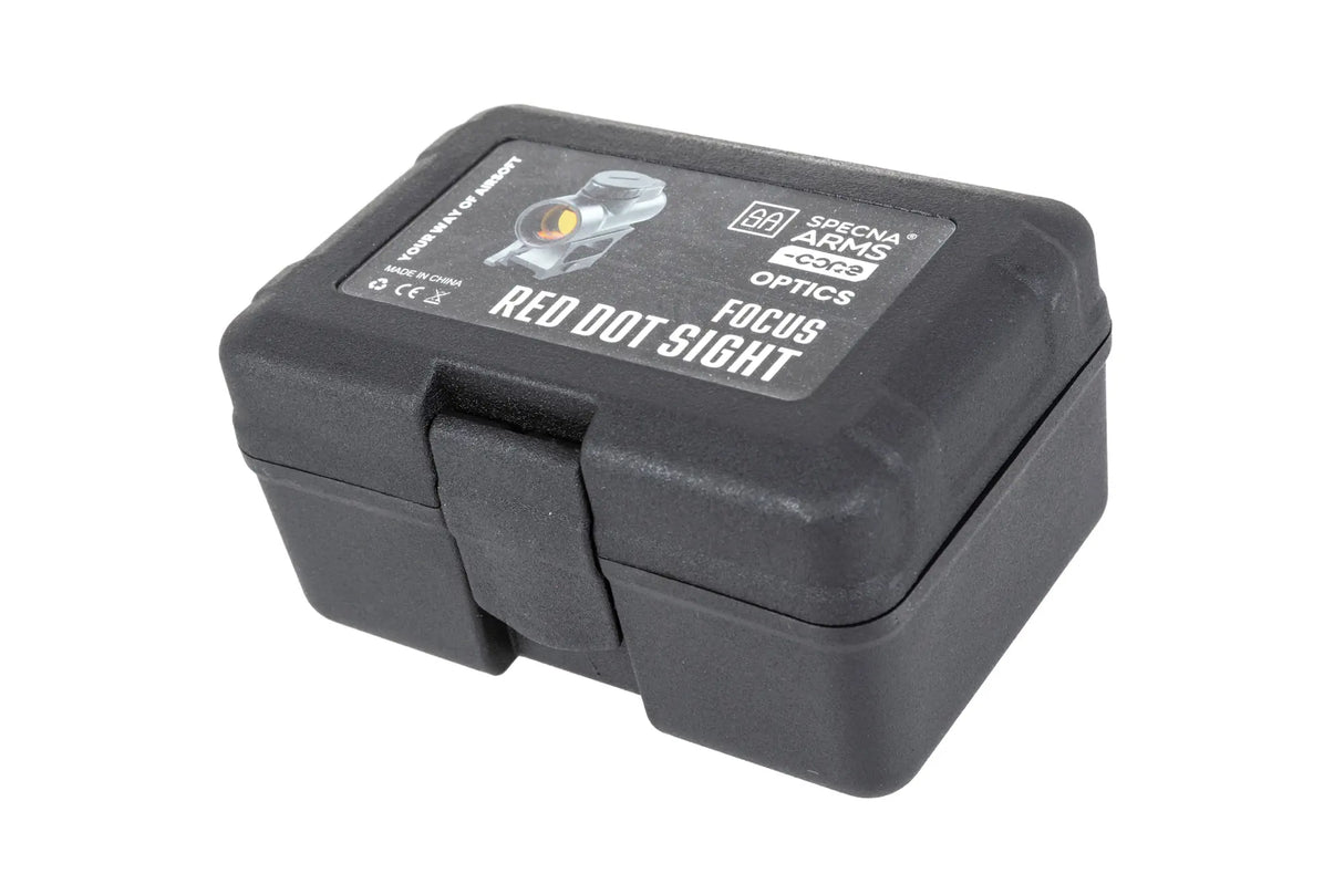 Specna Arms CORE™ Focus high QD/low mount red dot sight Black