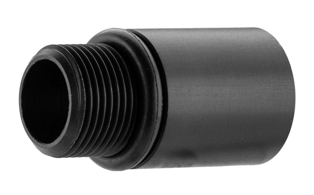 Silencer adapter 14mm- to 16mm+