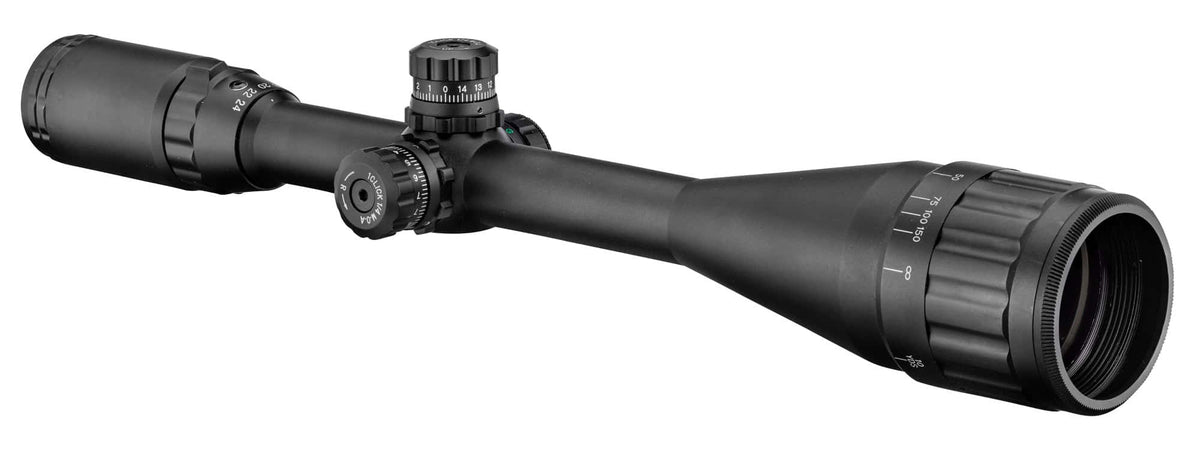 6-24x50 illuminated Red / blue / green scope