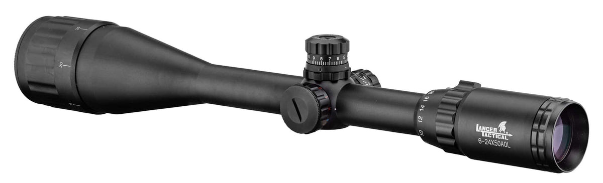 6-24x50 illuminated Red / blue / green scope