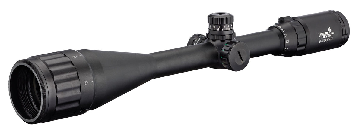 6-24x50 illuminated Red / blue / green scope