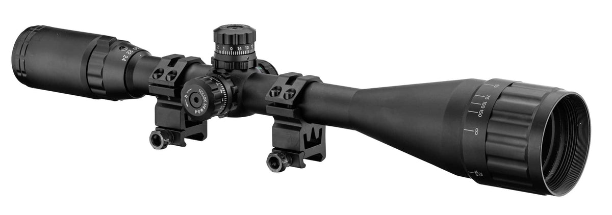 6-24x50 illuminated Red / blue / green scope