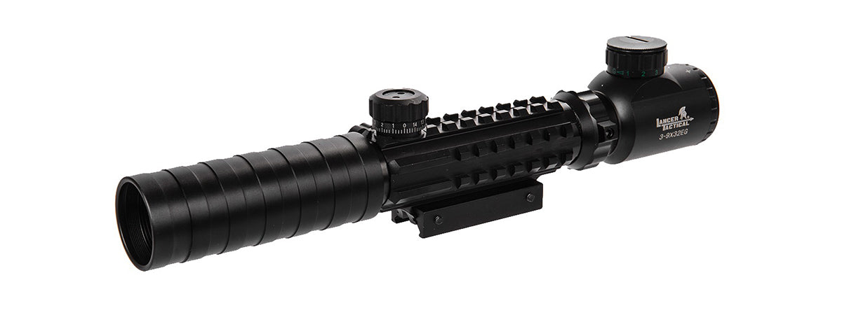 3-9x32 EG Red & Green dot scope
