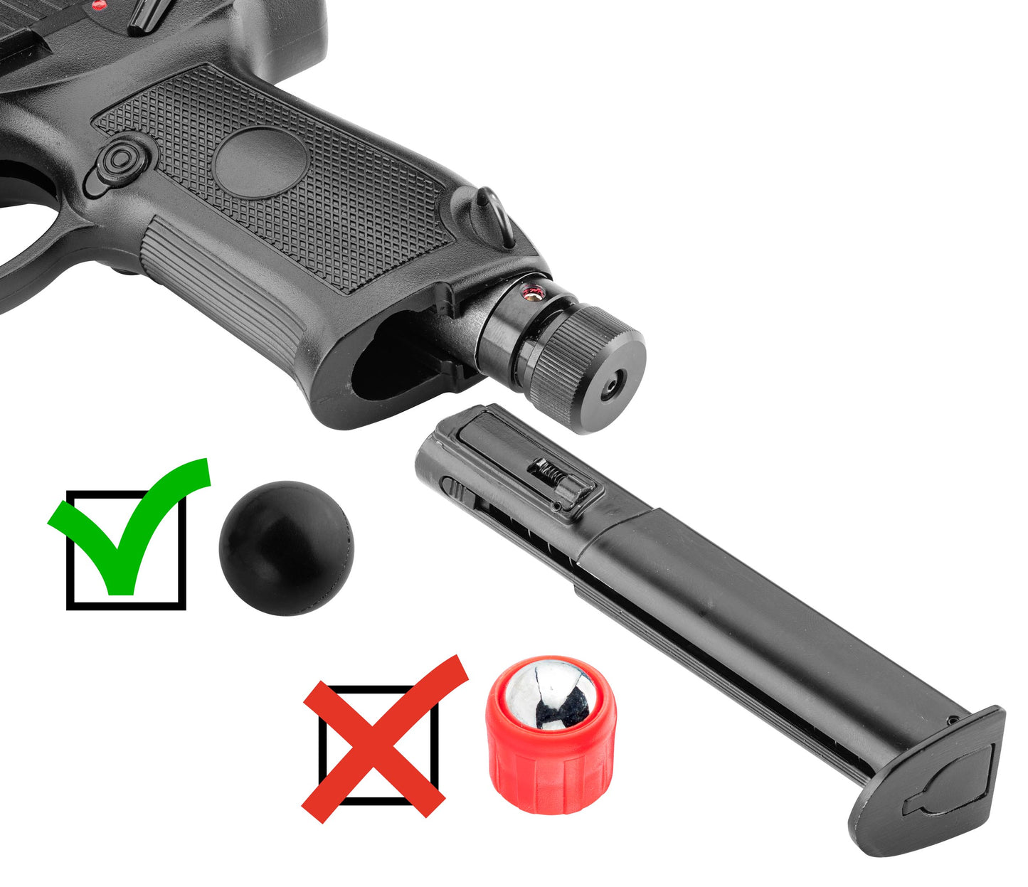 Concorde Defender CO2 pistol cal. 50 - 7.5 Joule