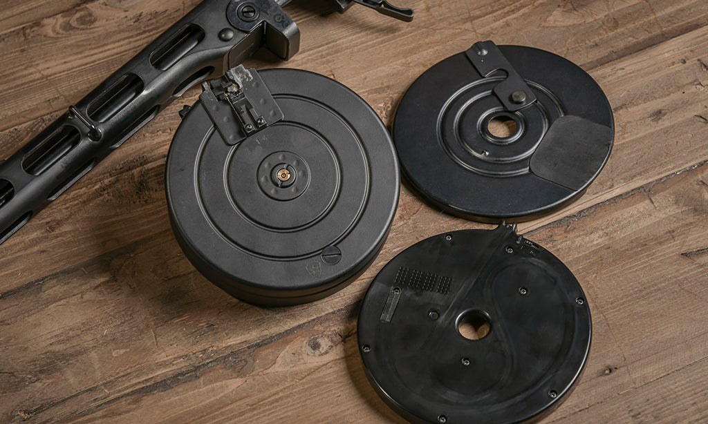 Pack of 3 Magazines for PPSH-41 Airsoft VFC