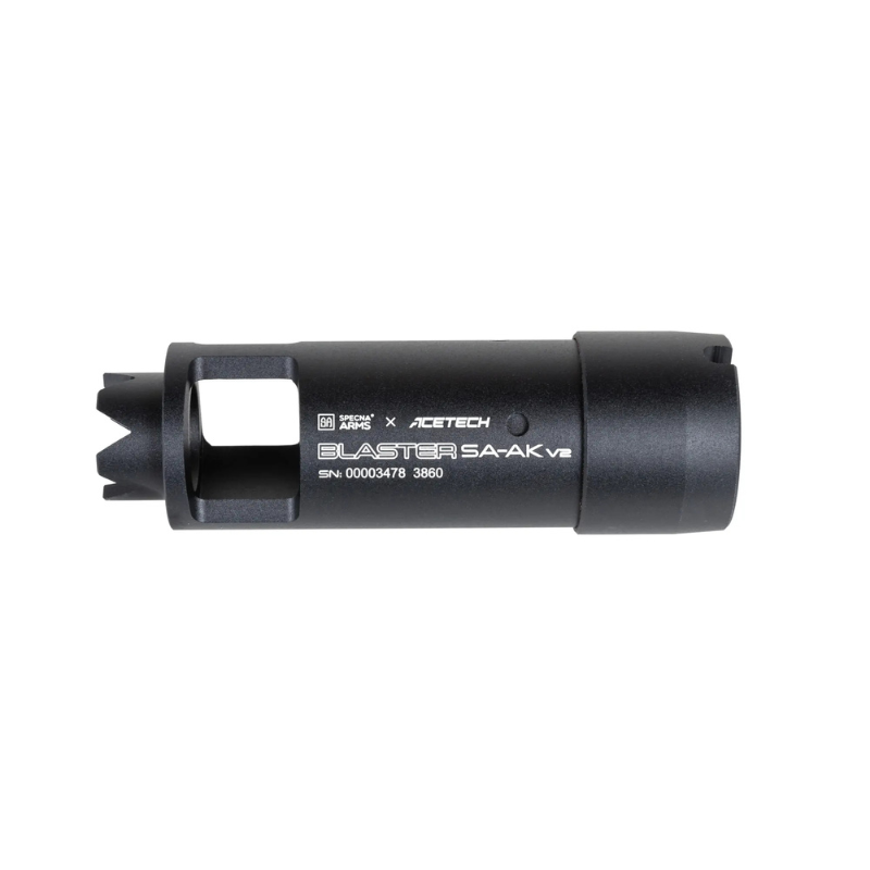 Tracer Specna Arms x AceTech Blaster SA-AK v2 suppressor Black