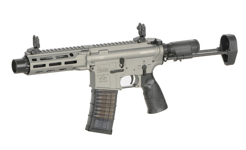 Daniel Defense DDM4 PDW SBR Eshooter ETU Airsoft Riffel – Silver/Grey