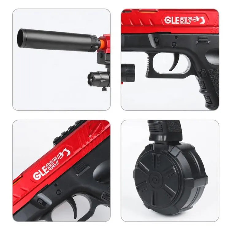 Gel Blaster GCOCK Fuldautomatisk - Sort/Blå