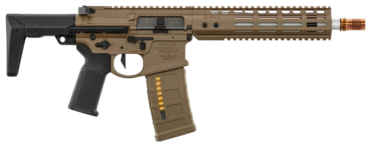 GBBR MWS Ghetto Blaster Noveske 9" Tan