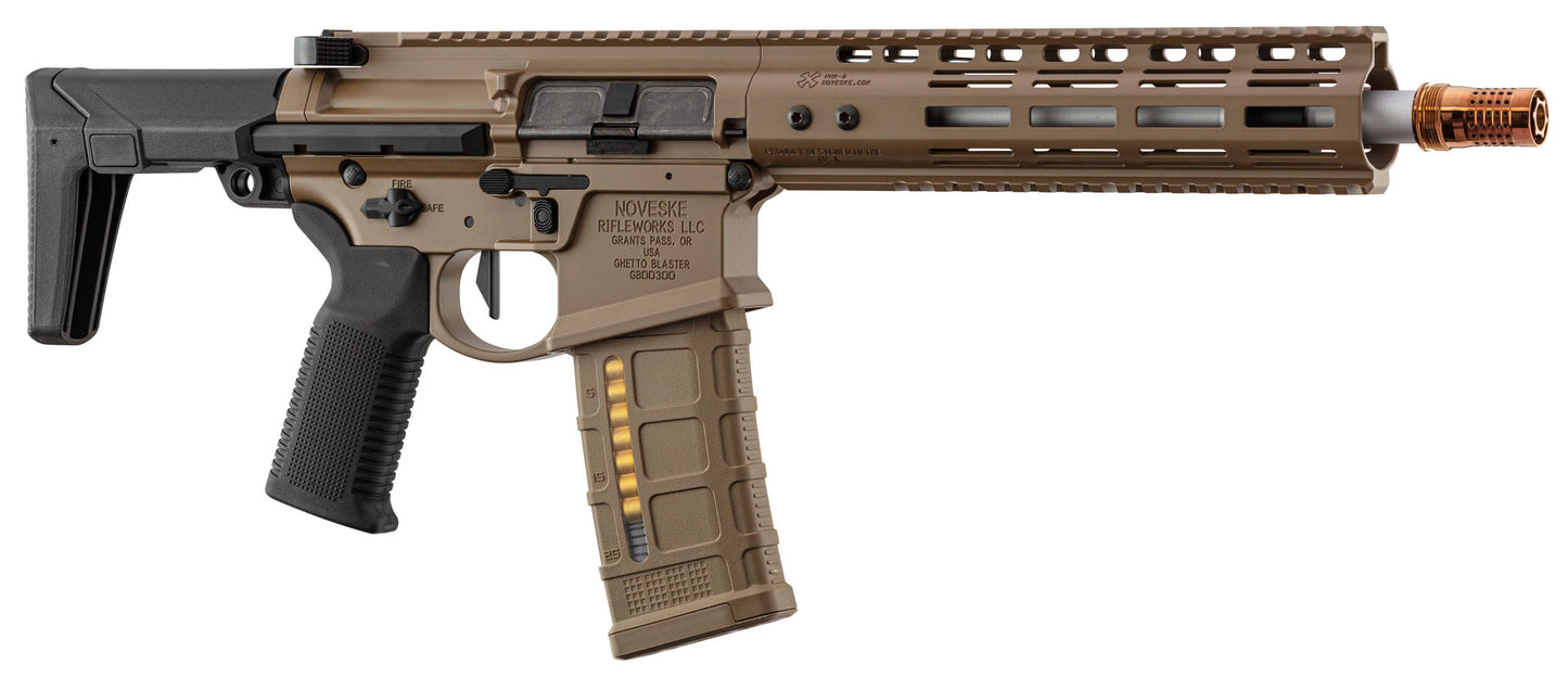 GBBR MWS Ghetto Blaster Noveske 9" Tan