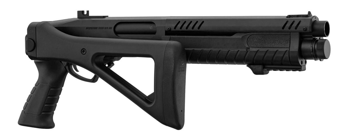 Replica FABARM STF12 initial black gas pump shotgun