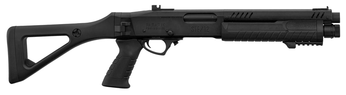 Replica FABARM STF12 initial black gas pump shotgun