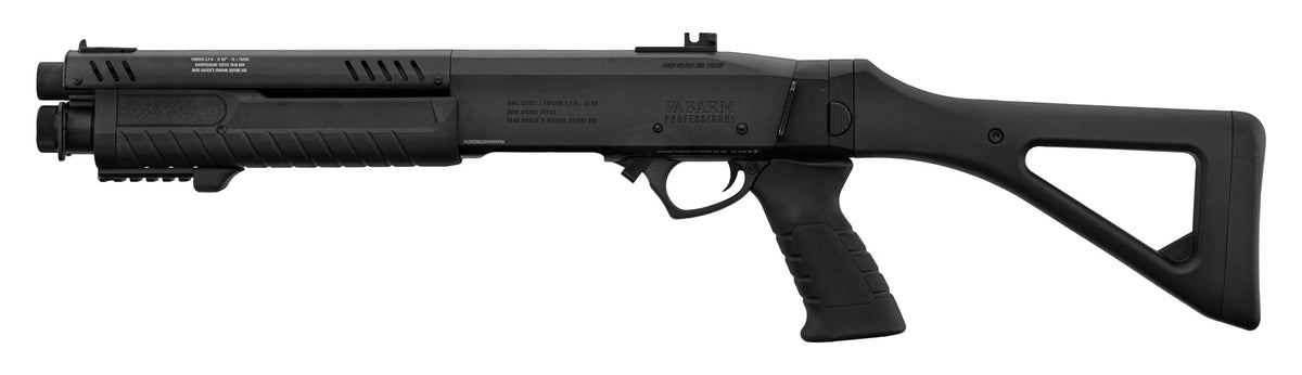 Replica FABARM STF12 initial black gas pump shotgun