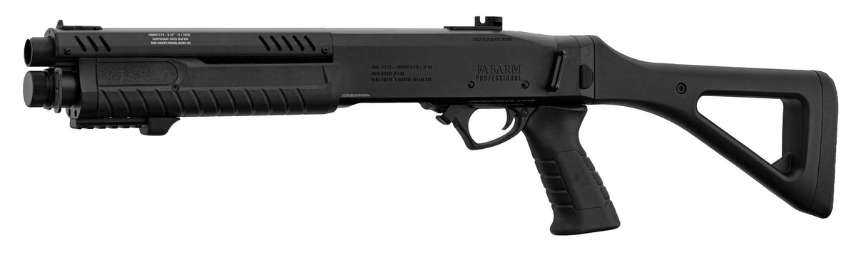 Replica FABARM STF12 initial black gas pump shotgun