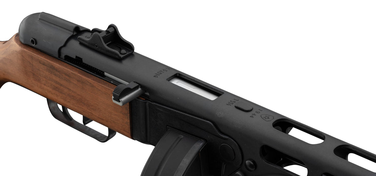 VFC PPSh-41 GBBR Airsoft SMG med tromlemagasin - Træ/Metal