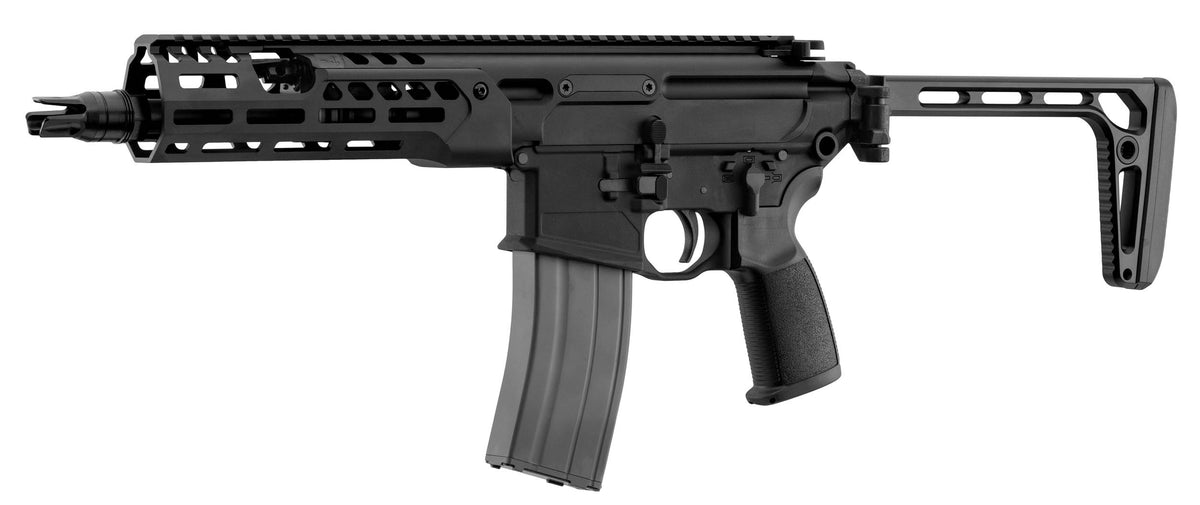 APFG SPEAR LT 9" SBR GBB Airsoft Rifle - Sort