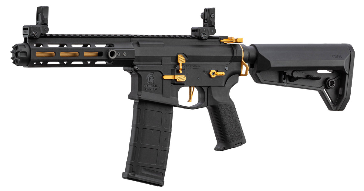 AEG LT-32 Hellion Black/Gold NSR Replica Complete Pack
