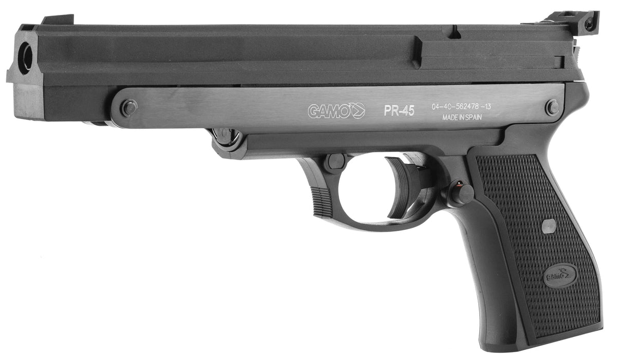 Gamo PR-45 luftpistol 4,5 mm – 3,67 J, sort