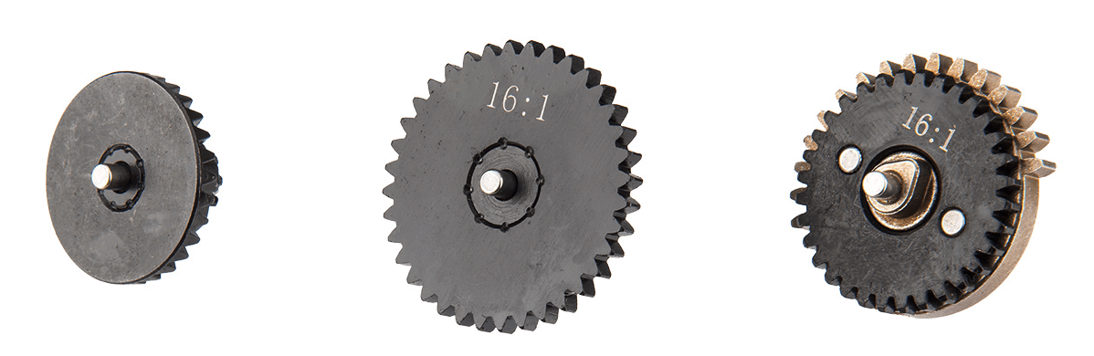 16:1 ratio steel CNC gears set