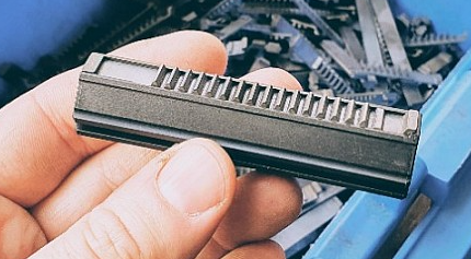 Stempel M/ 19 Stål Tands