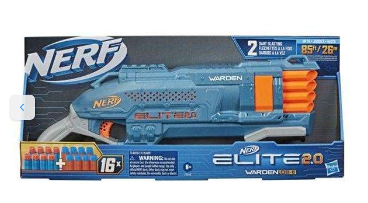 NERF N-Strike Elite 2.0 Warden DB-8