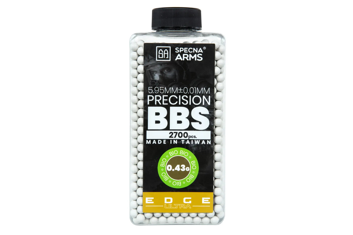 Airsoft BBs Precision 0,43g Specna Arms EDGE ULTRA™ BIO 2700 pcs White