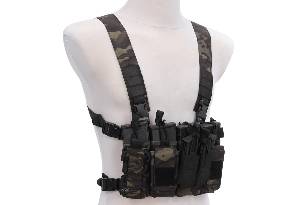 Specna Arms Tactical Adaptive Chest Rig Vest MC Black
