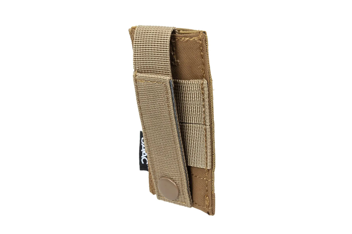 Pojedyncza ładownica typu Open Specna Arms Tactical na magazynki pistoletowe Tan
