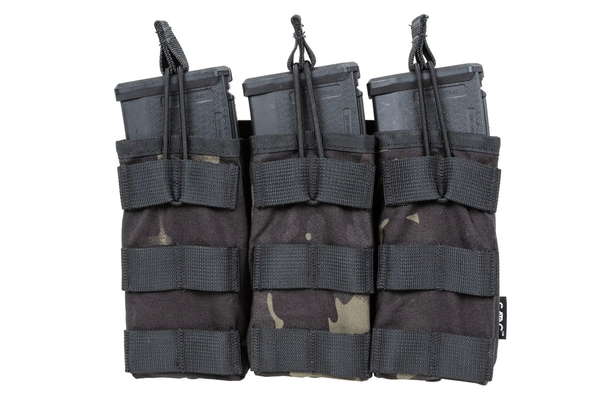 Triple open type loader for M4/M16 magazines Specna Arms Tactical Multicam Black