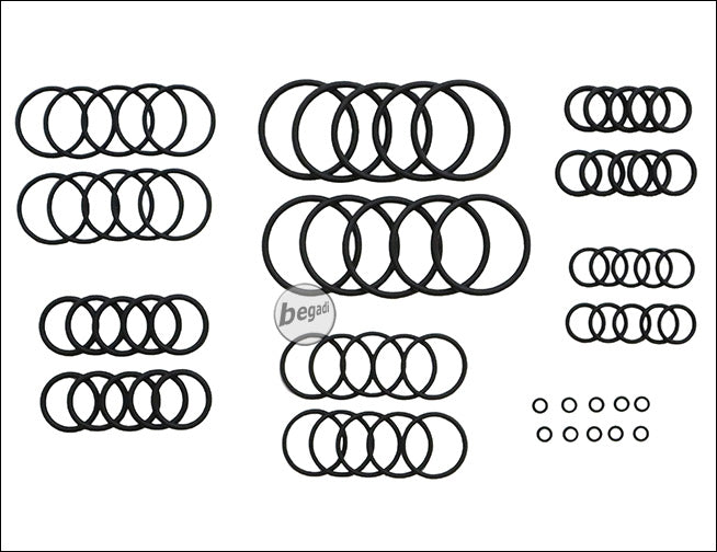 BEGADI O-ring sæt "HPA" (70 stk.)