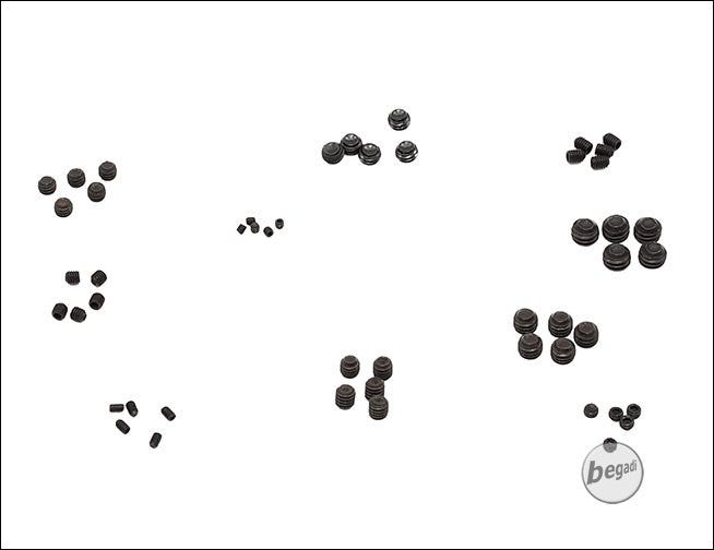 Begadi universal -bus- skruessæt