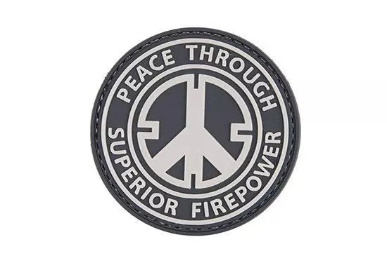 3D PATCH - Peace Through Superior Firepower