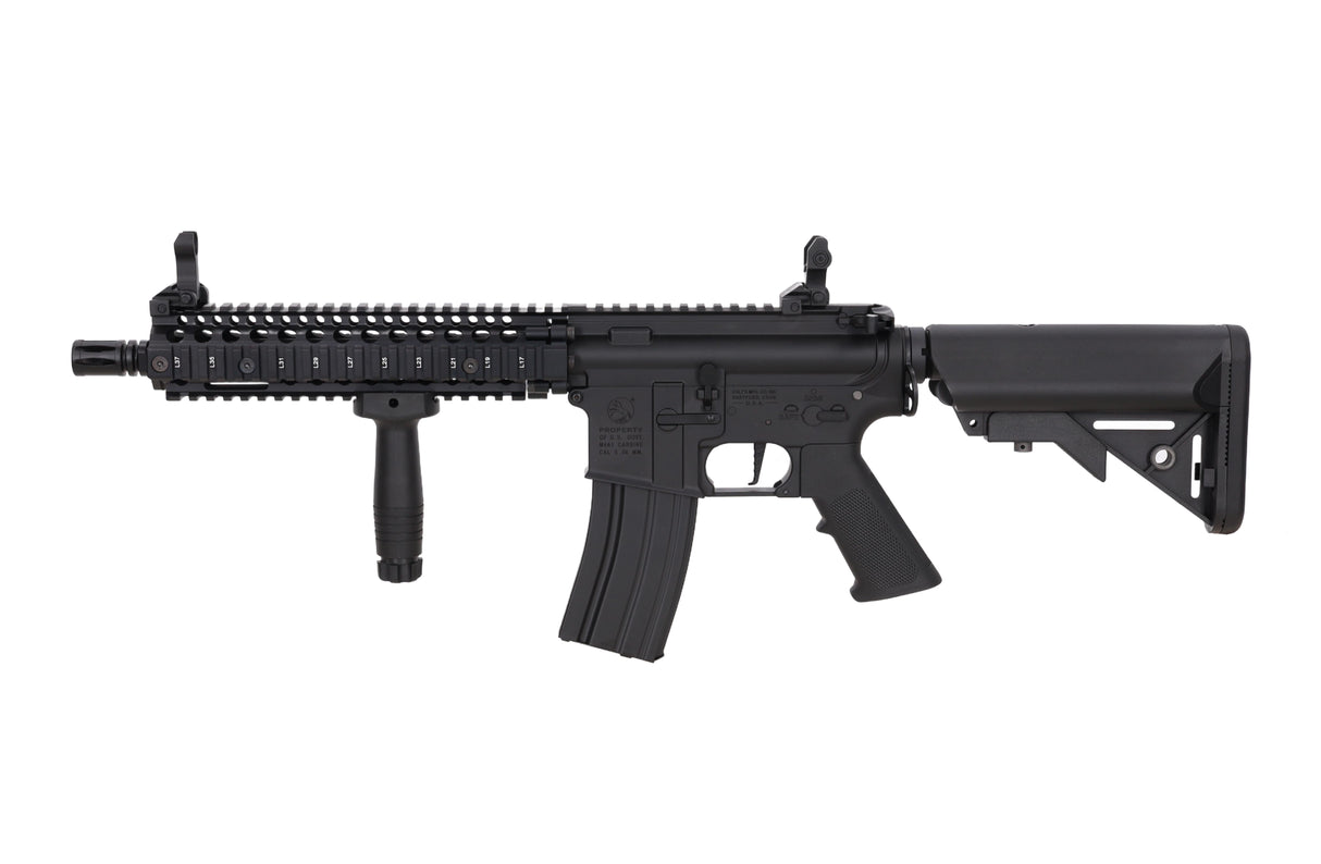 Colt x Daniel Defense MK18 SA-E19 EDGE Gen.2 AEG Assault Rifle 10.5" – Black