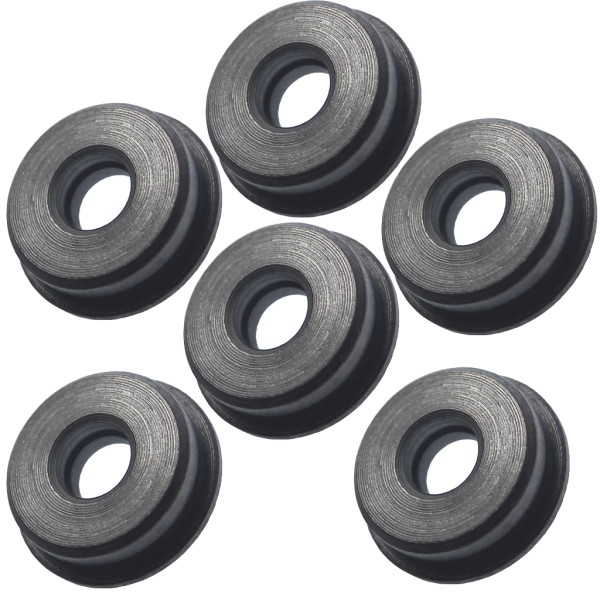 8 MM SELF-LUBRICATING CNC STEEL BUSHINGS