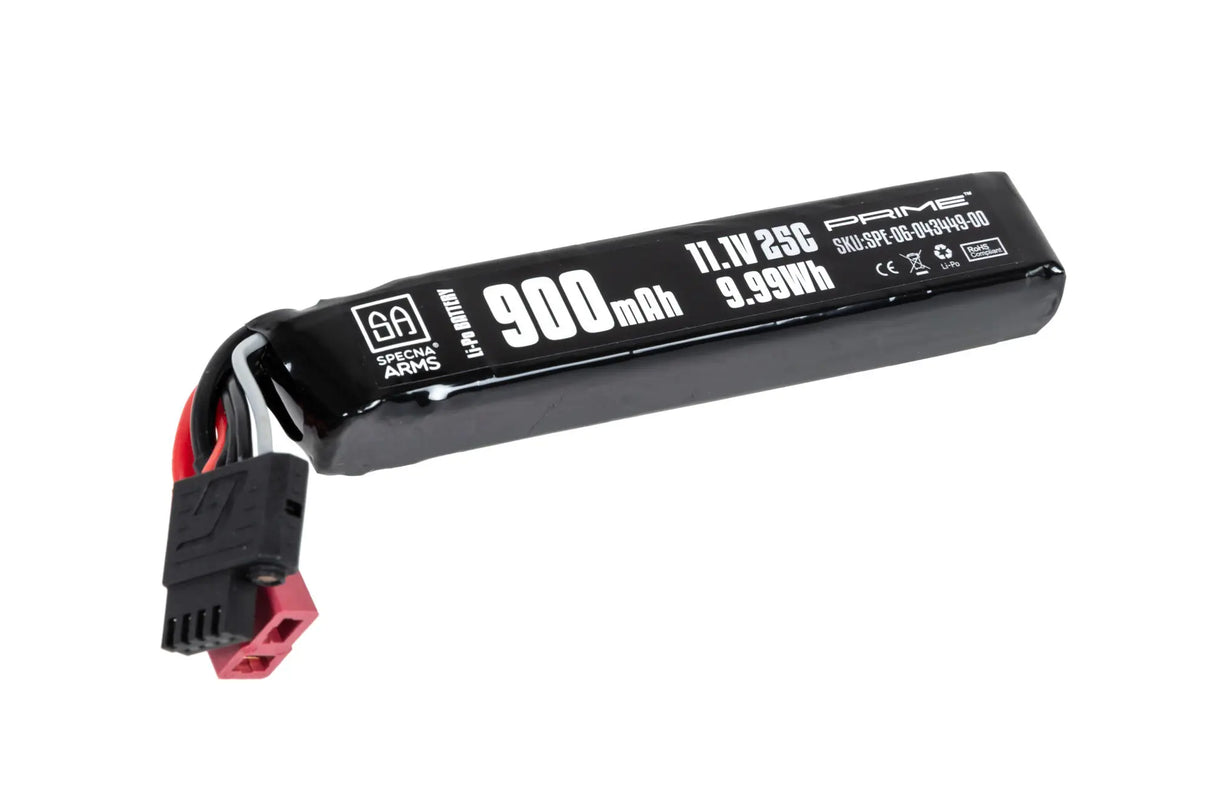 Battery Li-Po Specna Arms x Gens Ace 900 mAh 25C 11.1V T-Deans G-Tech