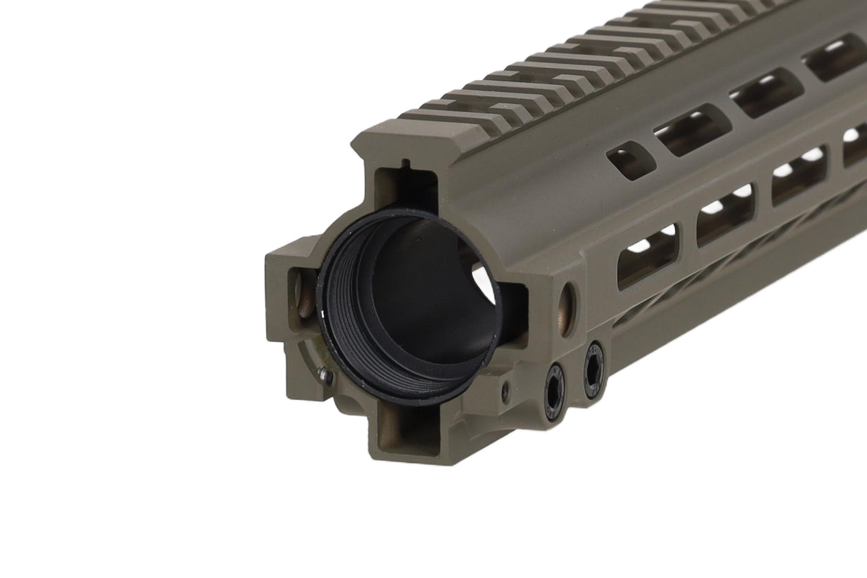 Specna Arms MK8-style M-LOK 13" mounting rail for M4/AR15 replicas - Olive